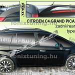 Citroen C4 Grand Picasso szárny spoiler Fx003 kép