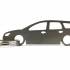 Ford Focus MK2 kombi kulcstartó termék kép