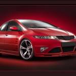 Honda Civic küszöb spoiler SSHOCIV06-01 kép