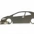 Honda Civic 8gen 3d 5d kulcstartó termék kép