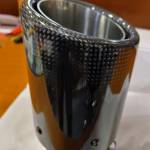 Kipufogó vég carbon  ET-01-63.5-101-G-G  63mm/101mm kép