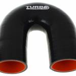 Könyök 180fok TurboWorks Pro Fekete 63mm kép