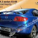 Mazda 3 szárny spoiler 1 kép