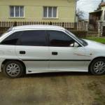Opel Astra F küszöb spoiler ct3 kép