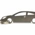 Opel Astra H 3d kulcstartó GTC termék kép