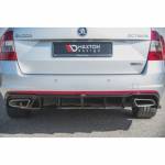 Skoda Octavia RS DIESEL lökhárító toldat SK-OC-3-RS-RS2G+RS2RG-ON kép