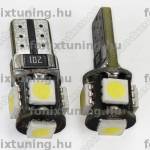 SMD led C-T10-5SMD5-W canbus kép