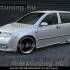 Skoda Fabia küszöb spoiler Fx024 termék kép