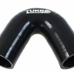 Turbócső 135fok TW fekete 18 mm kép