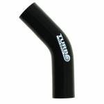 Turbócső 45fok TW fekete 76 mm CN-SL-991 kép