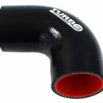 Turbócső 90fok TW Pro fekete 63mm kép