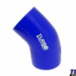 Turbócső kék 45fok 67mm CN-SL-071 kép