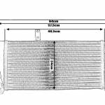 VW Passat intercooler MG-IC-016 kép