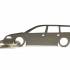 VW Volkswagen Passat B5.5 kombi kulcstartó termék kép
