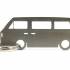 VW Volkswagen VW T3 kulcstartó termék kép